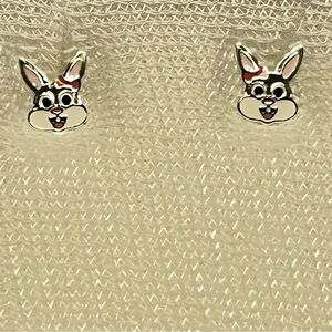 Cute Bunny Earrings - NWOT - Post Earrings